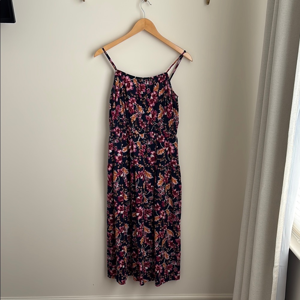 Floral Spaghetti Strap Dress